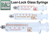 R&C Glass Syringe Luer-Lock PROMO