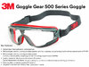 3M GoggleGear 500 Óculos de Proteção