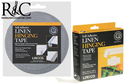 Fita Lineco Self-Adhesive Linen Hinging Tape