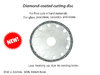 Proxxon Disco diamantado de Corte Ø50mm x 0.6mm, furo 10mm