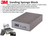 3M Standard Sanding Sponge Block 4 abrasive sides semi-flexible PROMO -75%