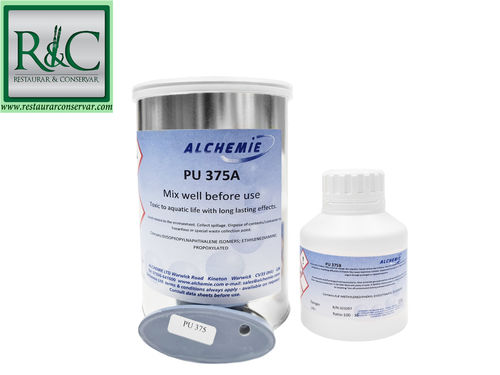 Alchemix PU375 Resina de Poliuretano com carga mineral para Moldes KIT 1,15Kg