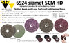 SIA 6924 siamet SCM HD disco para acondicionamento de superfícies