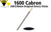 SIA 1600 Cabron Original Emery Sticks for Jewelry and Watchmaking