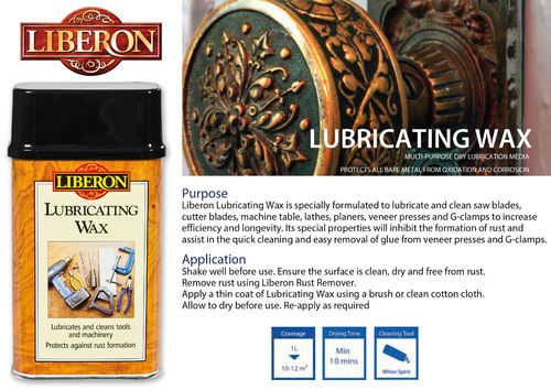 Liberon Lubricating and Protecting Wax