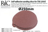 Proxxon Ø250mm Self adhesive sandings disc for TSG 250/E 5 pcs