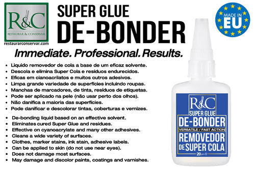 R&C Super Glue De-Bonder Adhesive Remover