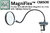 Carson MagniFlex Hands Free Tabletop Mounted Clamp-On Flexible Magnifier 2x / 3.5x